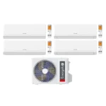 Мульти сплит система на 4 комнаты, Energolux ESAM28M2_AR2_DC4 / ESAS07M6_WF_AR2_DC - 4 шт