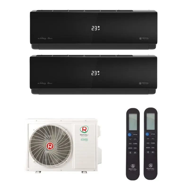 2c8jbub6sntod2c8bjk40nvltqrz1lkz-1 Мульти сплит система на 2 комнаты, Royal Clima 2TFM-17HN/OUT / RCI-AND09HN - 2 шт. — изображение 1