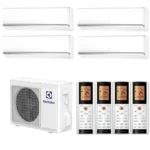 Мульти сплит система на 4 комнаты, Electrolux EACO/I-28 FMI-4/N8_ERP / EACS/I-07HM FMI/N8_ERP/in - 4шт.