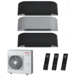 Мульти сплит система на 3 комнаты, Toshiba RAS-3M26U2AVG-E / RAS-B10N4KVRG-E - 3 шт.