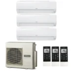 Мульти сплит система на 3 комнаты, Hitachi RAM-53NE3F / RAK-18REF - 3 шт.