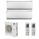 Мульти сплит система на 2 комнаты, Gree GWHD(18)NK6OO (LC)(LH) / GWH09QCXB-K6DNC2F/I - 2шт.