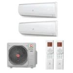 Мульти сплит система на 2 комнаты, Royal Clima 2RMN-18HN / OUT / RCI-TMN09HN - 2 шт.