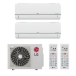 Мульти сплит система на 2 комнаты, LG MU2R15.UL0 / PM07SP.NSJR0 - 2шт