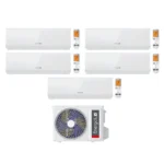 Мульти сплит система на 5 комнат, Energolux ESAM42M2_AR2_DC5 / ESAS09M3_WF_AR2_DC - 5 шт