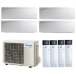 Мульти сплит система на 4 комнаты, Daikin 4MXM80A9 / FTXJ20AW - 4 шт.