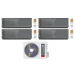 Мульти сплит система на 4 комнаты, Energolux ESAM28M2_AR2_DC4 / ESAS07M3_WFB_AR2_DC - 4 шт