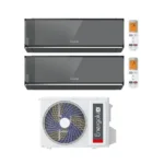 Мульти сплит система на 2 комнаты, Energolux ESAM14M2_AR2_DC2 / ESAS07M3_WFB_AR2_DC - 2 шт