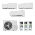 Мульти сплит система на 3 комнаты, Shuft SFMO/I-27 FMI-3/N8/Out / SFMS/I-09 HB FMI/N8/In/white - 3 шт.